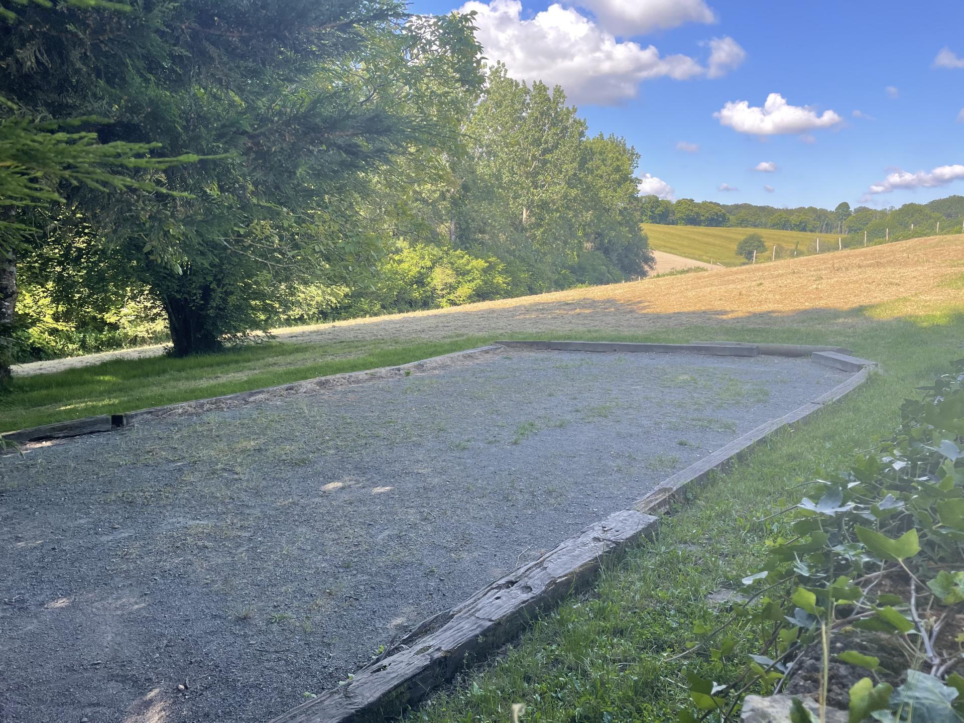 Terrain de boules